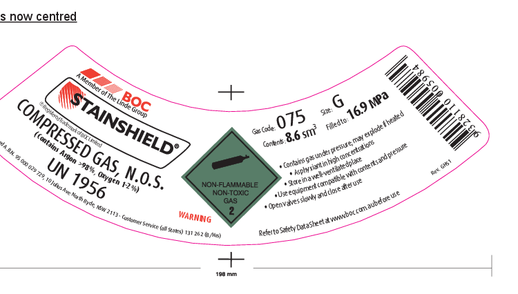 075G BOC STAINSHIELD G SIZE