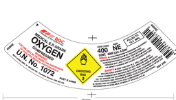 [400NE] 400NE BOC OXYGEN MEDICAL E SIZE RPV