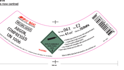 [061E2] 061E2 BOC ARGON WELDING E2 SIZE