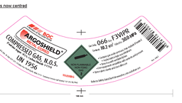 [066F3VIPR] 066F3VIPR BOC ARGOSHIELD METAL CORED F3 VIPR SIZE