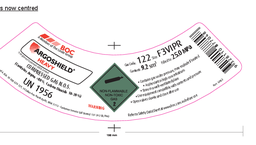 [122F3VIPR] 122F3VIPR BOC ARGOSHIELD HEAVY 18% CO2 IN AR F3 VIPR