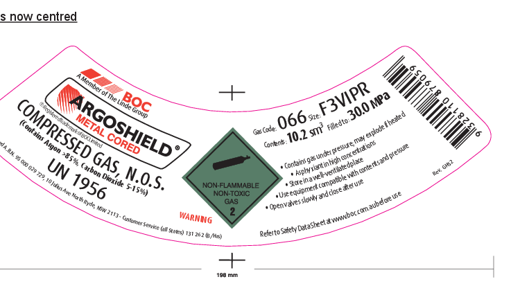 066F3VIPR BOC ARGOSHIELD METAL CORED F3 VIPR SIZE